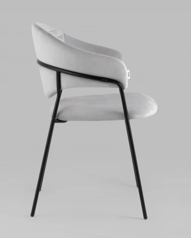 Стул Stool Group Алексис велюр серый 2 шт арт.УТ000037752