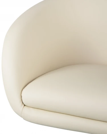 Офисное кресло для персонала BOBBY (кремовый)