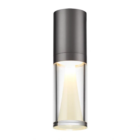 Потолочный светильник Odeon Light Defance 7143/4CL черный gun powder/акрил/металл IP20 LED 4W 280Лм 3000K 180° 220V