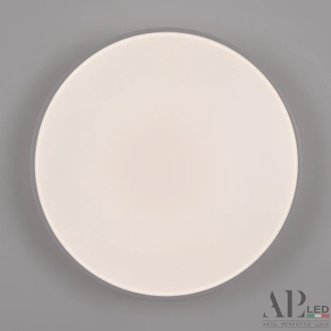 Потолочный светильник круглый светодиодный с пультом APL LED Toscana 3315.XM302-2-374/24W White (220V, круглые)