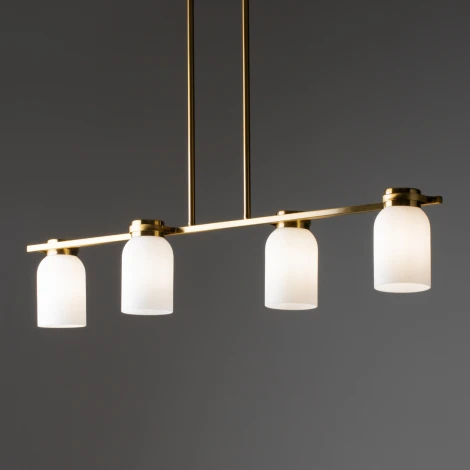 Потолочная люстра на штанге Freya Kamelia FR5446PL-04BS (220V)