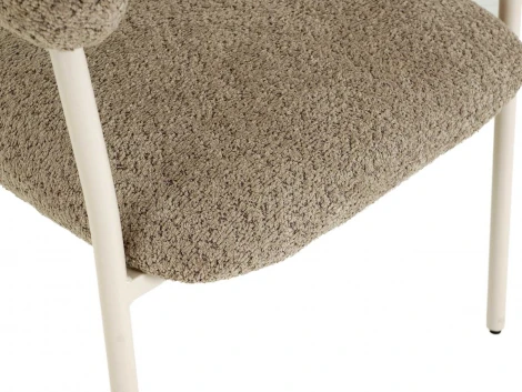 Комплект стульев Salma 2 шт. ОГОГО Обстановочка! 966606 (Металл,Мех/Светло-коричневый)