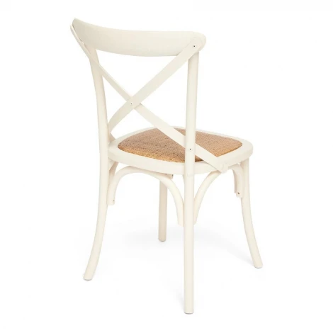Стул CROSS (mod.CB2001) Белый (butter white) (дерево береза)