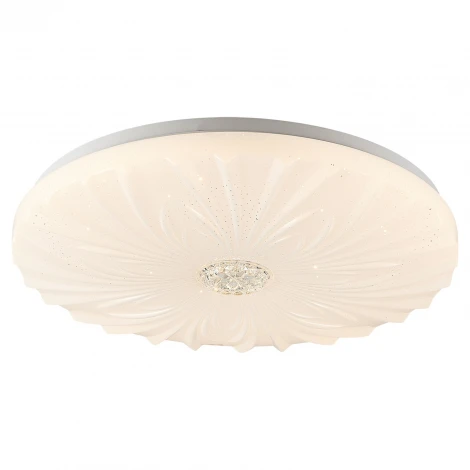 Потолочный светильник круглый IP21 светодиодный с диммером и пультом регулировкой цветовой температуры, ночным режимом таймером Lussole LGO МУНlight LSP-8318 (220V, круглые)