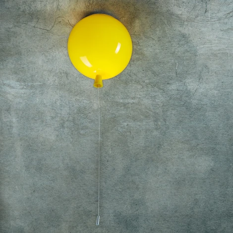 Детский потолочный светильник воздушный шарик Loft It Memory 5055C/M yellow