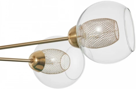 Потолочная люстра на штанге Arte Milano Neapolis-72880 272880/6 GD (220V, шар)