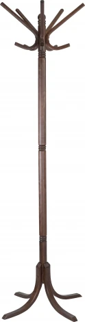 Вешалка напольная В 8Н тёмно-коричневый Mebelik арт.009101