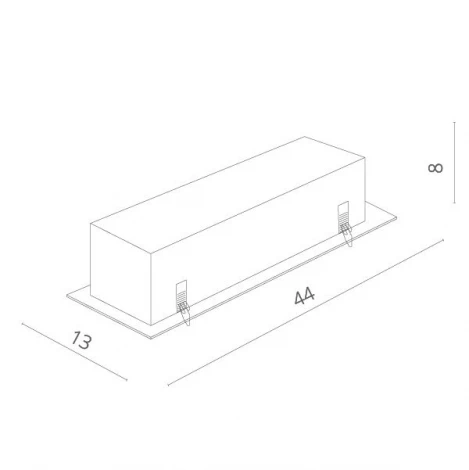 Встраиваемый точечный светильник Arte Lamp Cardani Piccolo A5941PL-4SI