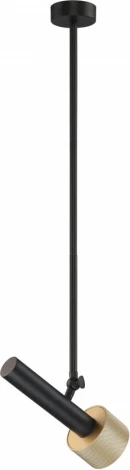 Подвесной светильник iLedex Delta 2361-1 BK+BR (220V)