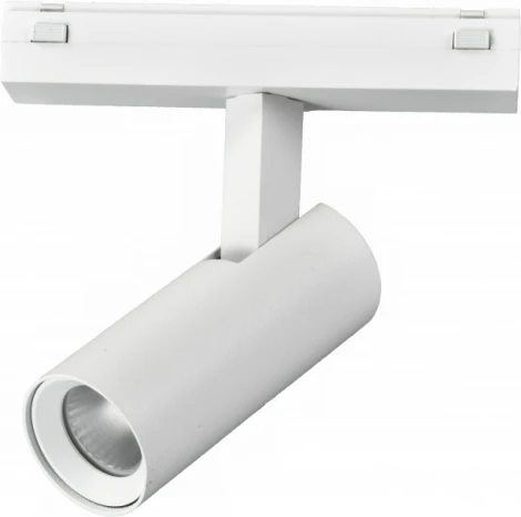 Трековый светильник магнитный 48V iLedex Vision48/25 4825-042-D34-8W-40DG-4000K-WH