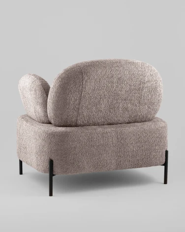 Кресло Stool Group Кэнди ткань букле капучино арт.УТ000040024