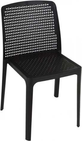 Стул уличный Bottega ОГОГО Обстановочка! (Пластик/Черный) арт.926936