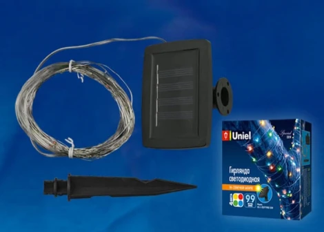 Грунтовый светильник на солнечной батарее Uniel USL-S-128/PT9900 DEW (LED, IP44)