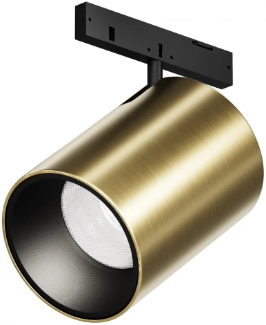 Трековый светильник магнитный 9Вт 24V Maytoni Focus Led TR187-1-9W4K-M-BBS (круглые)