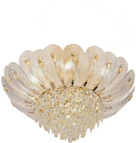 Потолочная люстра Odeon Light Paroti 5048/11 золото/прозрачный/янтарный/металл/хрусталь/стекло E14 11*40W