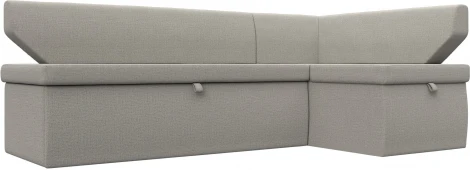 Диван кухонный угловой Омура правый угол (Бежевый/Рогожка) Лига Диванов арт.125895