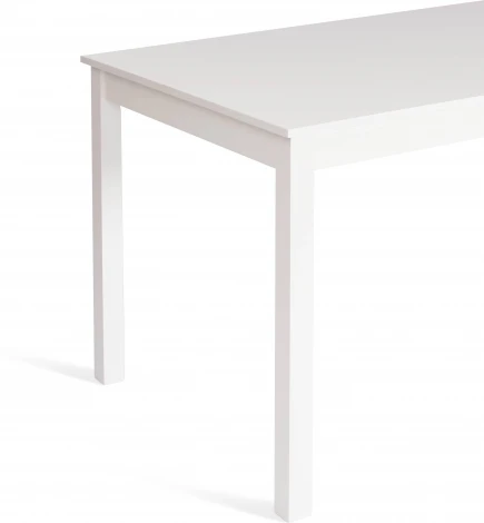 Обеденный комплект Хадсон (стол + 4 стула)/ Hudson Dining Set (mod.0102) (МДФ /Белый)