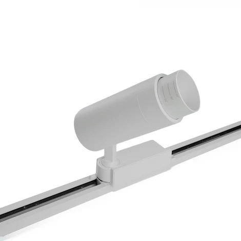 Трековый светодиодный светильник однофазный Feron AL137 51173 12W 4000K белый, изменяемый угол освещения