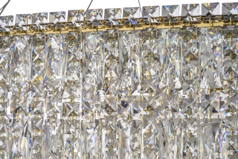 Подвесная люстра Arti Lampadari Ovindoli Ovindoli L 1.5.120x40.100 G (LED, 220V, на тросе)