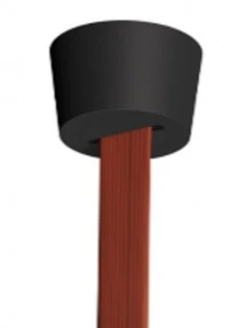 Накладная база для подвода питания ST Luce Band ST411.402.01 Черный