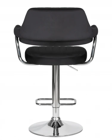 Набор 2 шт стул барный DOBRIN CHARLY (черный велюр (MJ9-101))