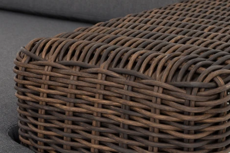 "Капри" кушетка из искусственного ротанга, цвет коричневый 4SIS арт.УТ-00009394