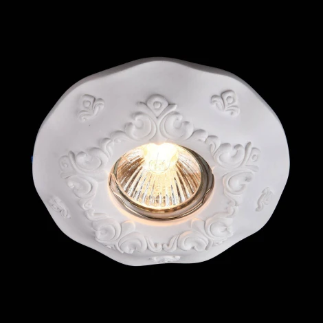 Встраиваемый точечный светильник Maytoni Gyps Classic DL284-1-01-W (220V)