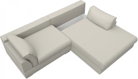 Диван угловой Пекин угол правый Лига Диванов (Рогожка) арт.122945