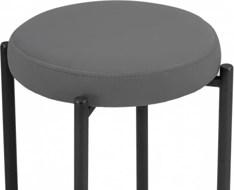 Табурет Кудо (Кудо velutto 32 / черный) Woodville арт.586762