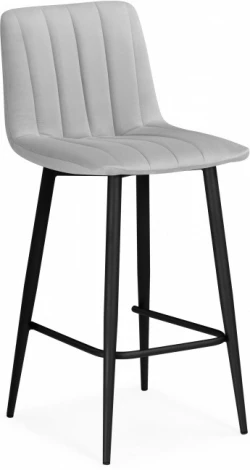 Полубарный стул Дани (Дани светло-серый 52 / черный) Notta арт.583956