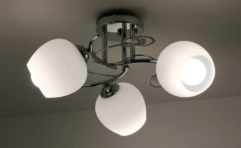 Потолочная люстра Lampex Kiri 522/3 A