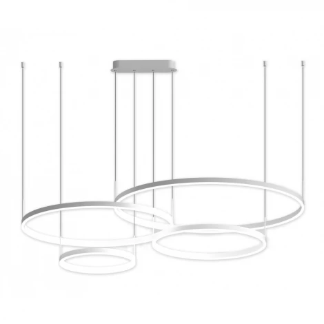 Подвесной светильник светодиодный Тор 08204,01РA (220V, на тросе, кольцо)