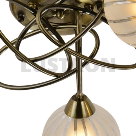 Потолочная люстра IDLamp Donetella 230/5PF-Oldbronze