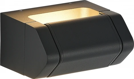 Настенный светильник уличный ST Luce Protech SL9540.701.01 темно-серый/белый LED 1*8W