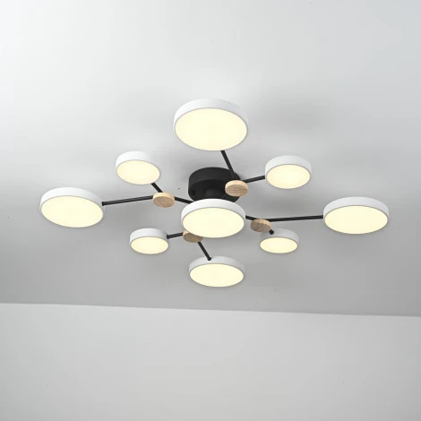 Потолочная люстра с пультом на штанге LED Lu Carte LC-11-1715