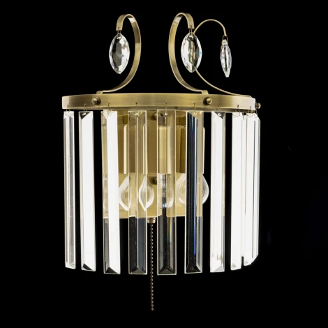 Бра Citilux Инга CL335323 (220V, хрусталь, подвески, выключатель)