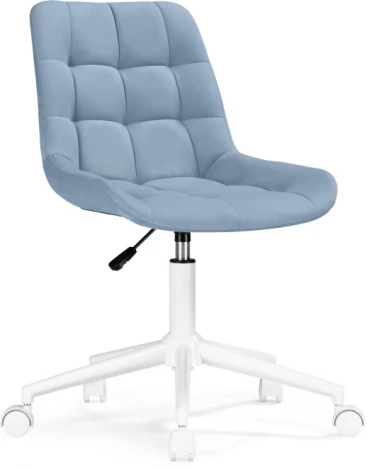 Компьютерное кресло Notta Честер голубой (velutto 47 ) / белый 533176