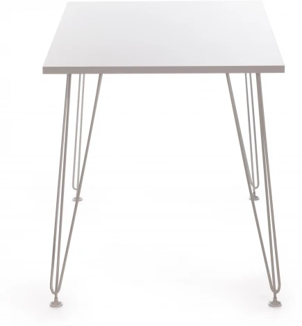 Стол STAR ЛДСП/металл, 110х70х75 см, белый топ/белые ножки Tetchair 19240