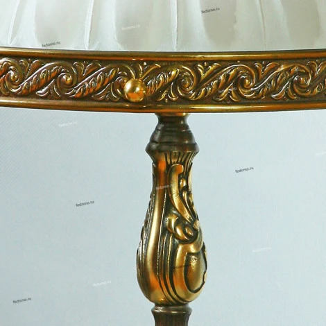 Интерьерная настольная лампа Ambiente by Brizzi Navarra 02228T/3 PB (220V)