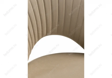 Стул Woodville на металлокаркасе Сандвикен velutto 05 / черный 462399