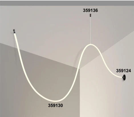 База для встраиваемого монтажа светильников 359128-359133 Novotech Ramo 359124 KONST IP20 15-40W 170-265V
