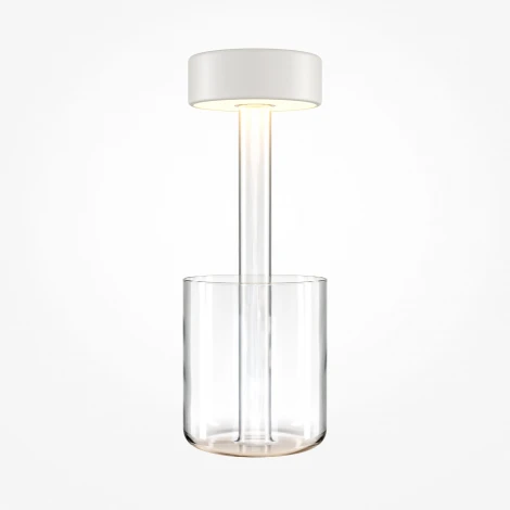 Настольная лампа с аккумулятором Maytoni AI Collaboration MOD229TL-L3W3K1 (регулировка яркости, LED, 220V, выключатель, круглые)