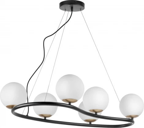 Подвесная люстра Croco 815360 (220V, на тросе, шар, шарики)
