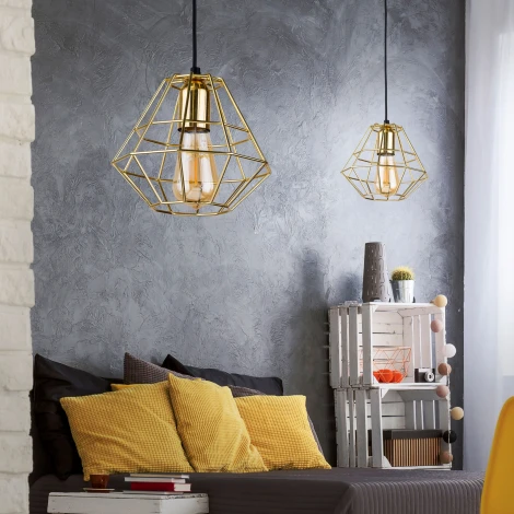Подвесной светильник TK Lighting Diamond Gold 2575