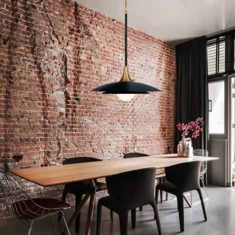 Подвесной светильник Eurofase QN-WELSH-P-BK (LED, 220V, на цепи)