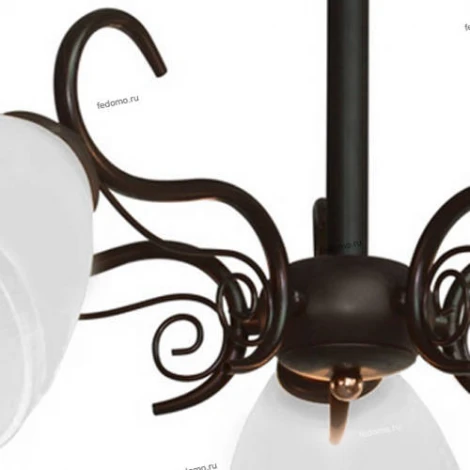 Потолочная люстра IDLamp Marsell 277/5PF-Black