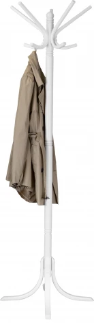 Вешалка напольная В 8Н белый Mebelik арт.009097