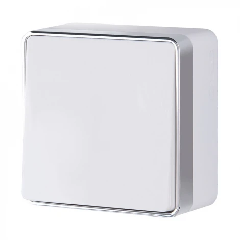 Выключатель одноклавишный проходной Gallant (белый) Werkel W5012001 (a051570)