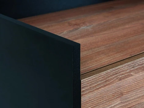 Комод Look ОГОГО 797715 (робиния брэнсон, черный)