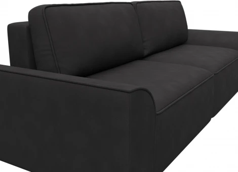 Диван прямой Лига-048 НПБ Лига Диванов (Экокожа) арт.128225